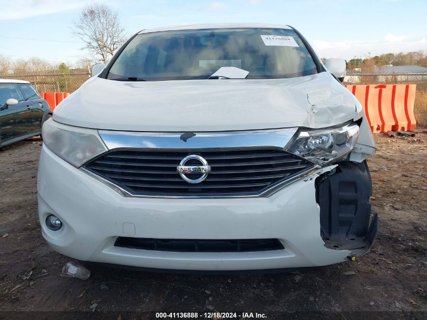 2015 Nissan Quest Sl VIN: JN8AE2KP6F9128067 Lot: 41136888