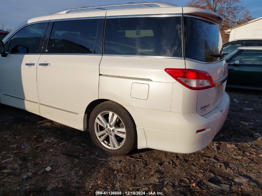 2015 Nissan Quest Sl VIN: JN8AE2KP6F9128067 Lot: 41136888