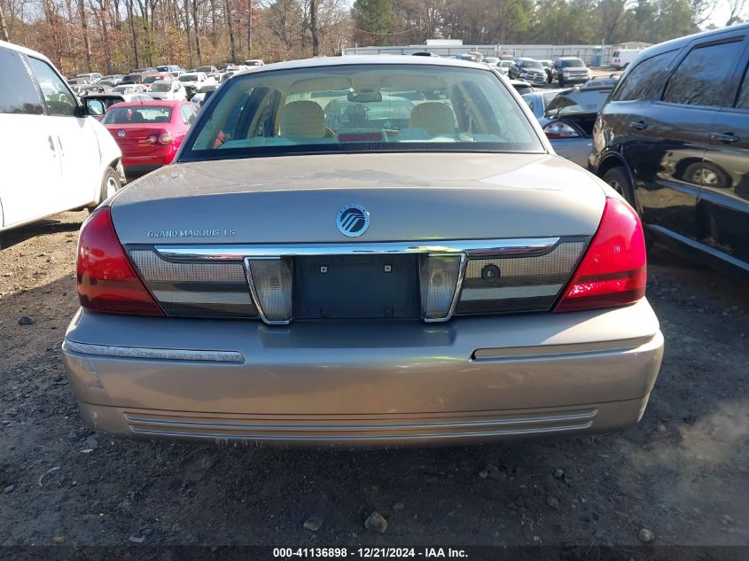 2006 Mercury Grand Marquis Ls VIN: 2MEFM75V76X622793 Lot: 41136898