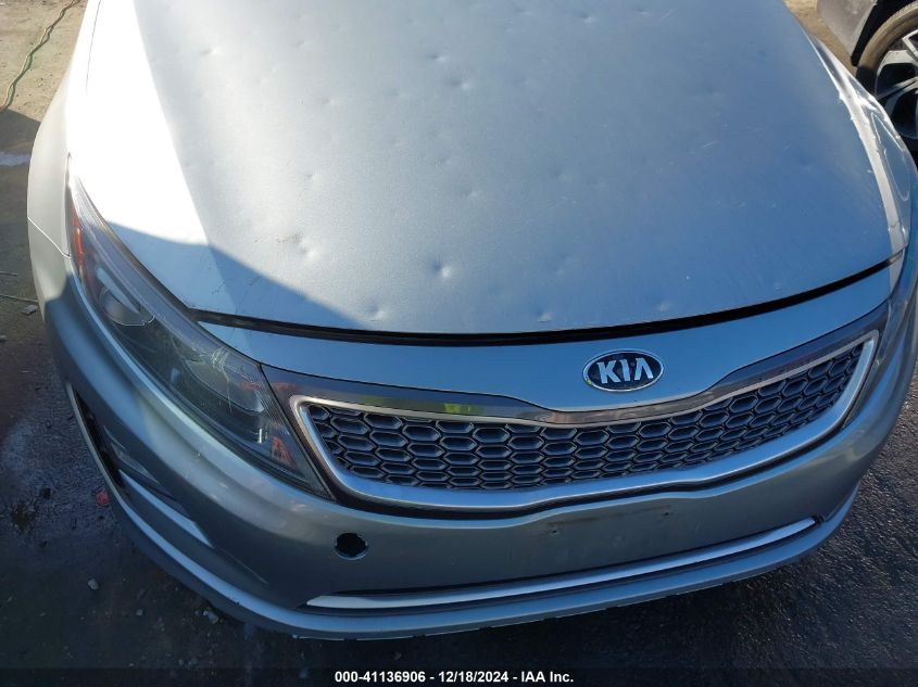 VIN KNAGN4AD5E5069833 2014 KIA Optima, Hybrid EX no.6