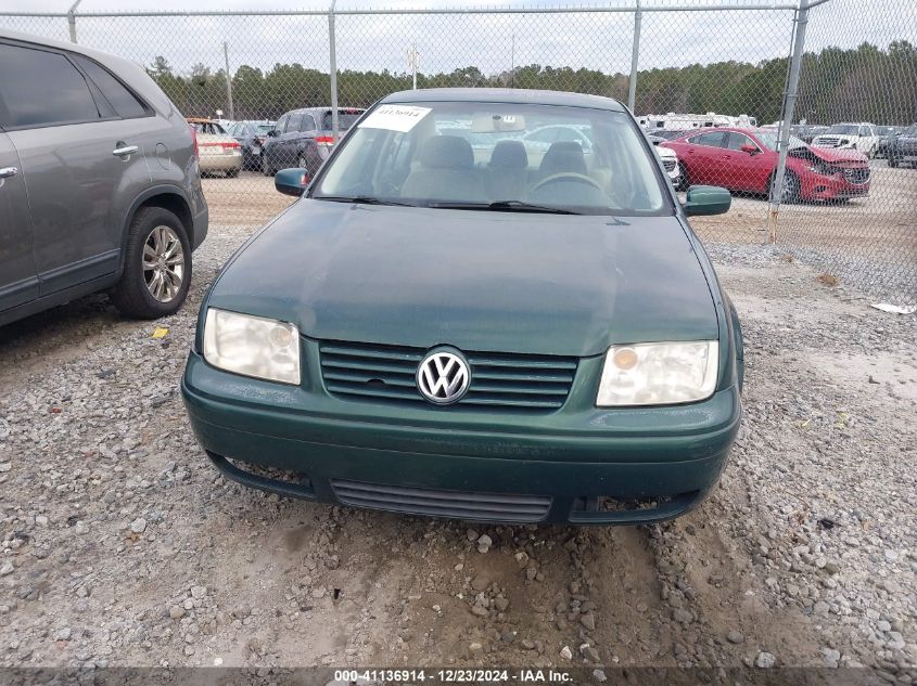 2002 Volkswagen Jetta Gls VIN: 3VWSB69M22M17975 Lot: 41136914