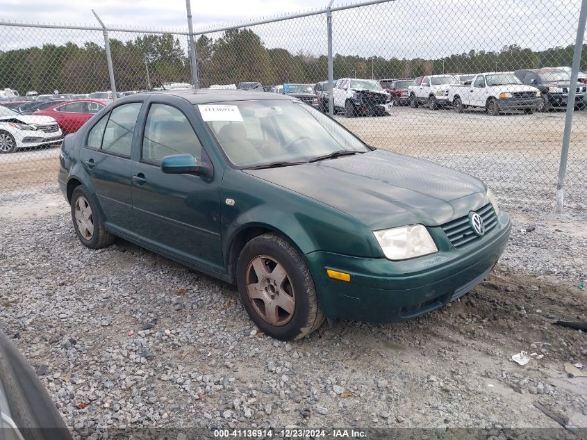2002 Volkswagen Jetta Gls VIN: 3VWSB69M22M17975 Lot: 41136914