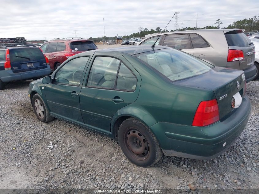 2002 Volkswagen Jetta Gls VIN: 3VWSB69M22M17975 Lot: 41136914
