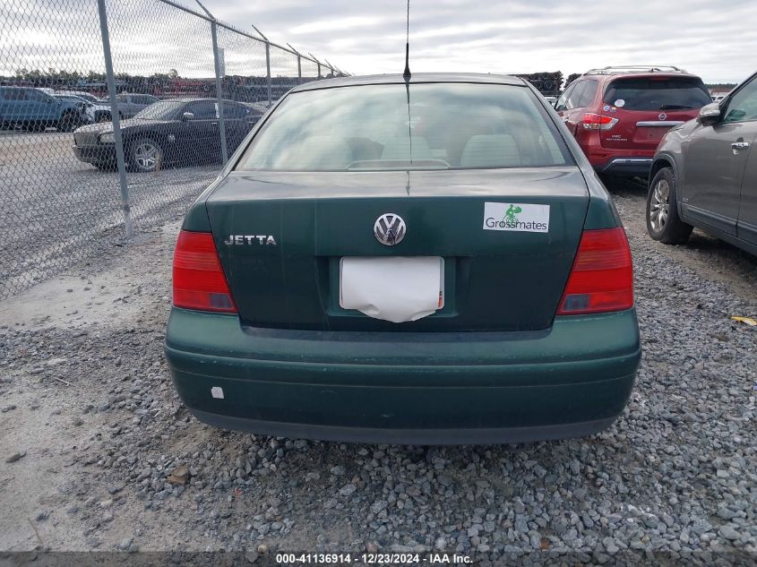 2002 Volkswagen Jetta Gls VIN: 3VWSB69M22M17975 Lot: 41136914