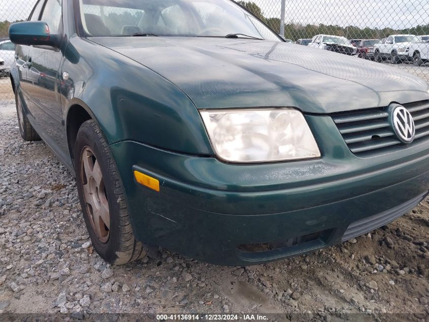 2002 Volkswagen Jetta Gls VIN: 3VWSB69M22M17975 Lot: 41136914