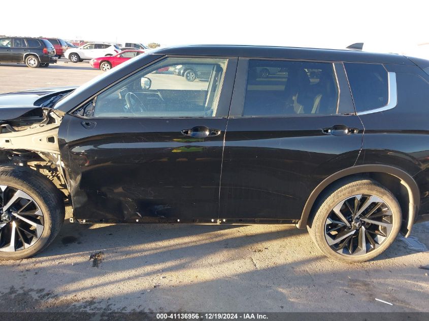 2022 Mitsubishi Outlander Black Edition S-Awc/Se 2.5 S-Awc/Se Launch Edition S-Awc VIN: JA4J4UA82NZ065921 Lot: 41136956