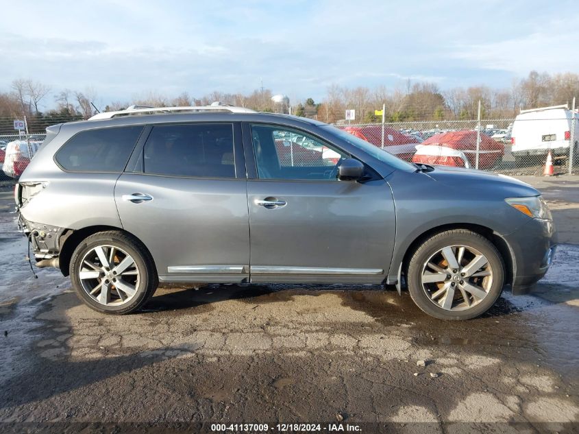 2015 Nissan Pathfinder Platinum VIN: 5N1AR2MM2FC699265 Lot: 41137009