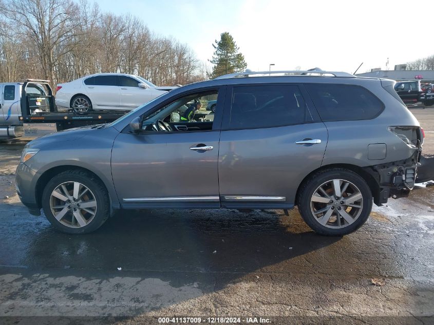 2015 Nissan Pathfinder Platinum VIN: 5N1AR2MM2FC699265 Lot: 41137009