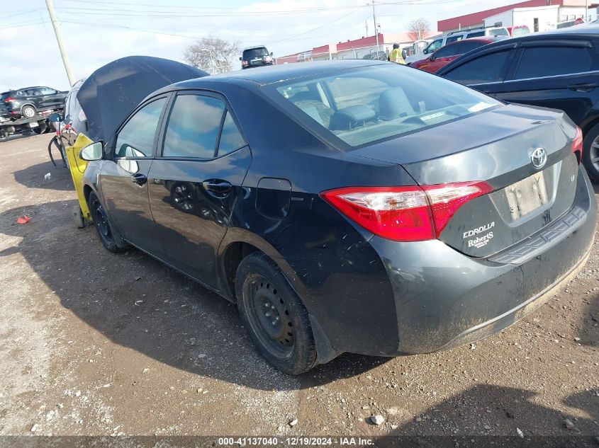 VIN 2T1BURHE7KC201338 2019 Toyota Corolla, LE no.3