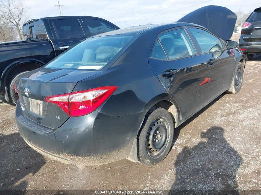 VIN 2T1BURHE7KC201338 2019 Toyota Corolla, LE no.4