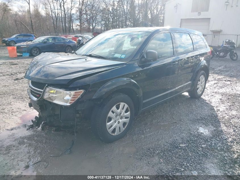 VIN 3C4PDCAB7ET151030 2014 DODGE JOURNEY no.2