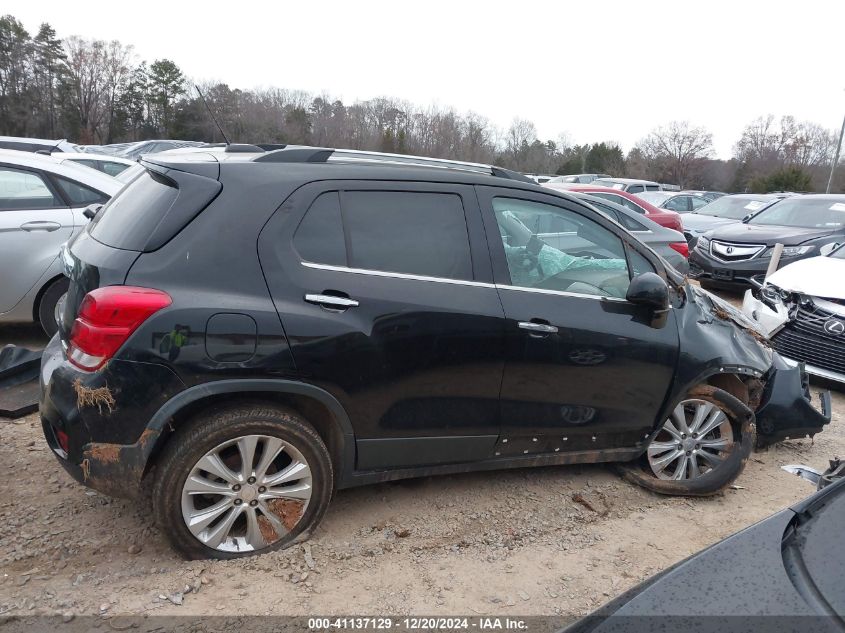 2018 Chevrolet Trax Premier VIN: 3GNCJRSB0JL363228 Lot: 41137129