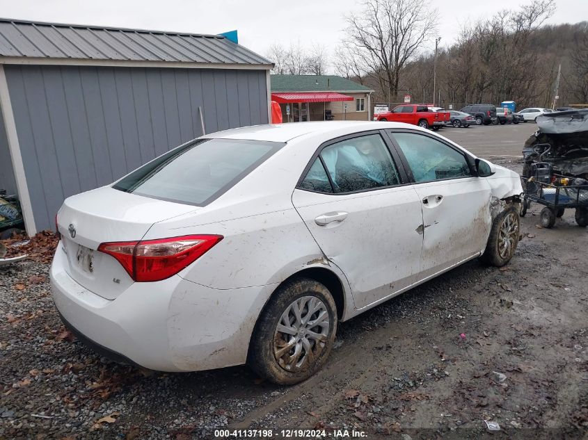 VIN 5YFBURHE7JP753503 2018 Toyota Corolla, LE no.4