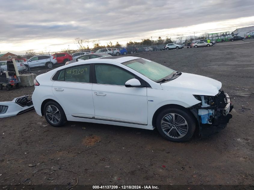 2020 Hyundai Ioniq Plug-In Hybrid Limited VIN: KMHCX5LD6LU226007 Lot: 41137209