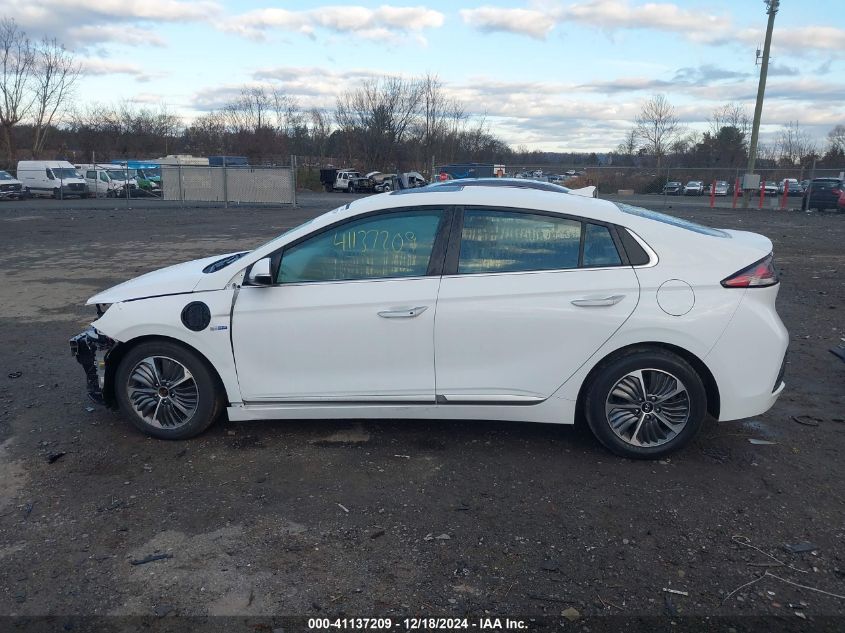 2020 Hyundai Ioniq Plug-In Hybrid Limited VIN: KMHCX5LD6LU226007 Lot: 41137209