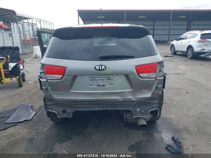 VIN 5XYPG4A38GG124287 2016 KIA Sorento, 2.4L L no.16