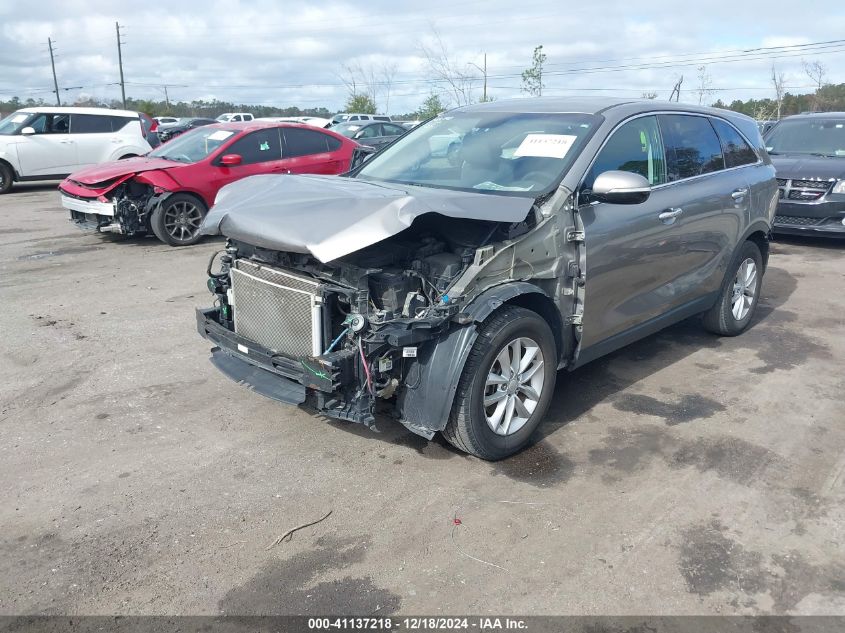 VIN 5XYPG4A38GG124287 2016 KIA Sorento, 2.4L L no.2