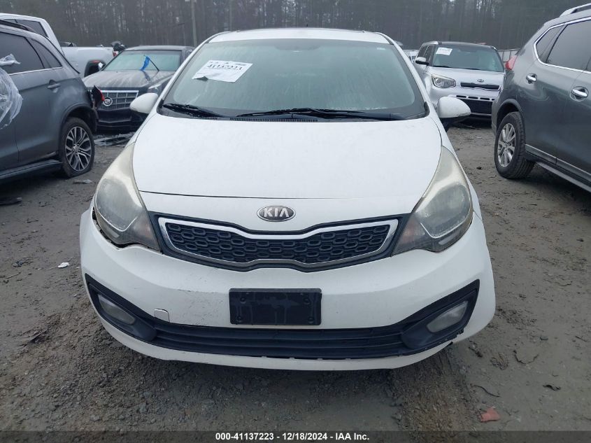 2013 Kia Rio Sx VIN: KNADN4A35D6187965 Lot: 41137223