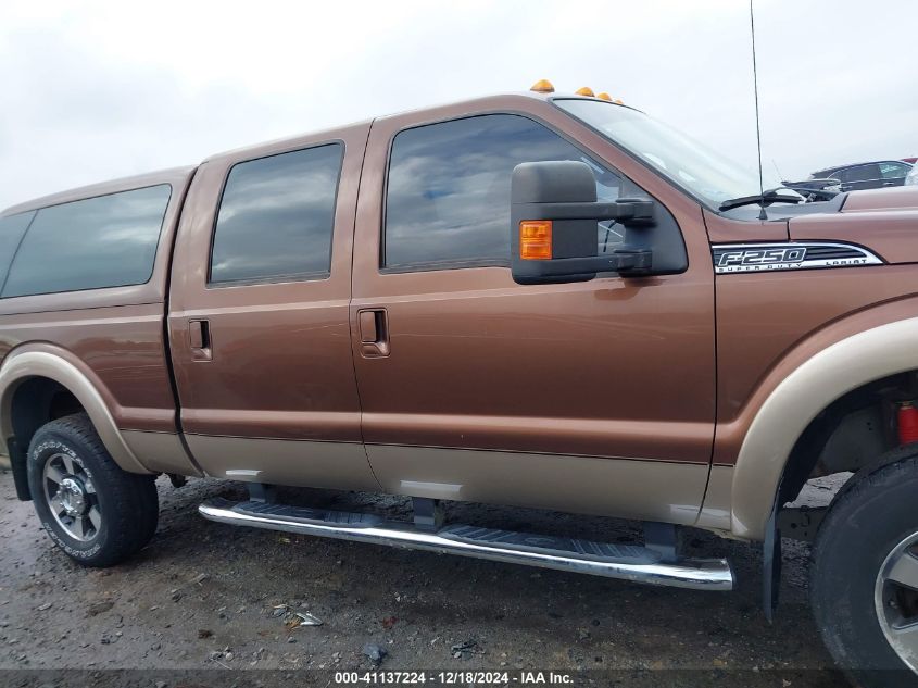 2011 Ford F-250 Lariat VIN: 1FT7W2B63BEB35795 Lot: 41137224