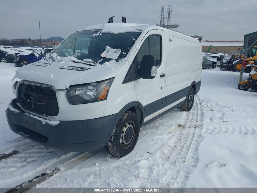 Vin: 1ftye1ym7gkb28459, lot: 41627461, ford transit-150 20162