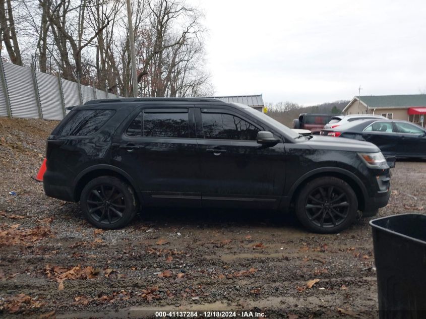 2017 Ford Explorer Xlt VIN: 1FM5K8D80HGD81782 Lot: 41137284