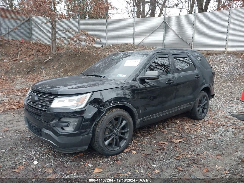 2017 Ford Explorer Xlt VIN: 1FM5K8D80HGD81782 Lot: 41137284