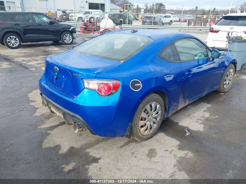 VIN JF1ZCAB18D2600520 2013 SUBARU BRZ no.4