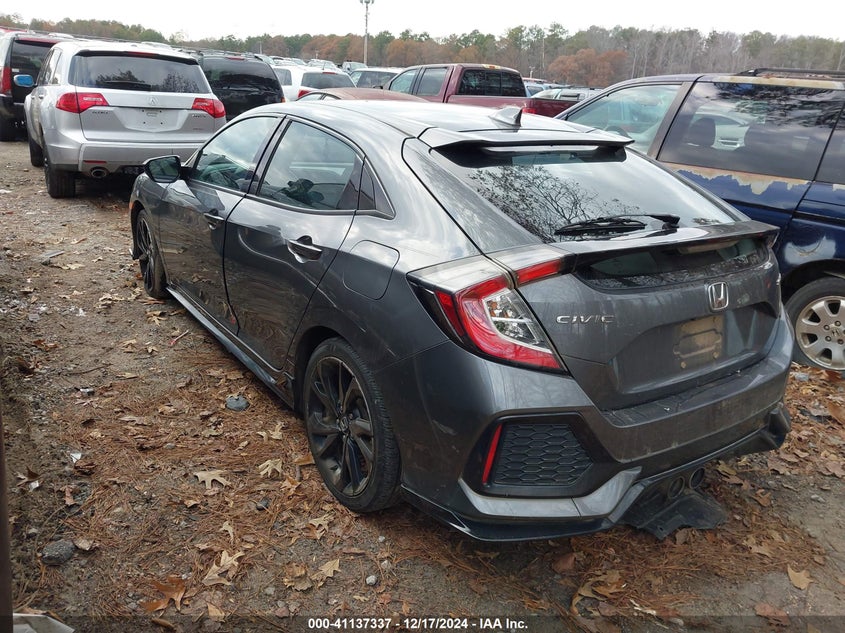 2017 HONDA CIVIC VIN: SHHFK7H47HU207954