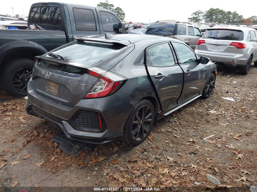 2017 HONDA CIVIC VIN: SHHFK7H47HU207954