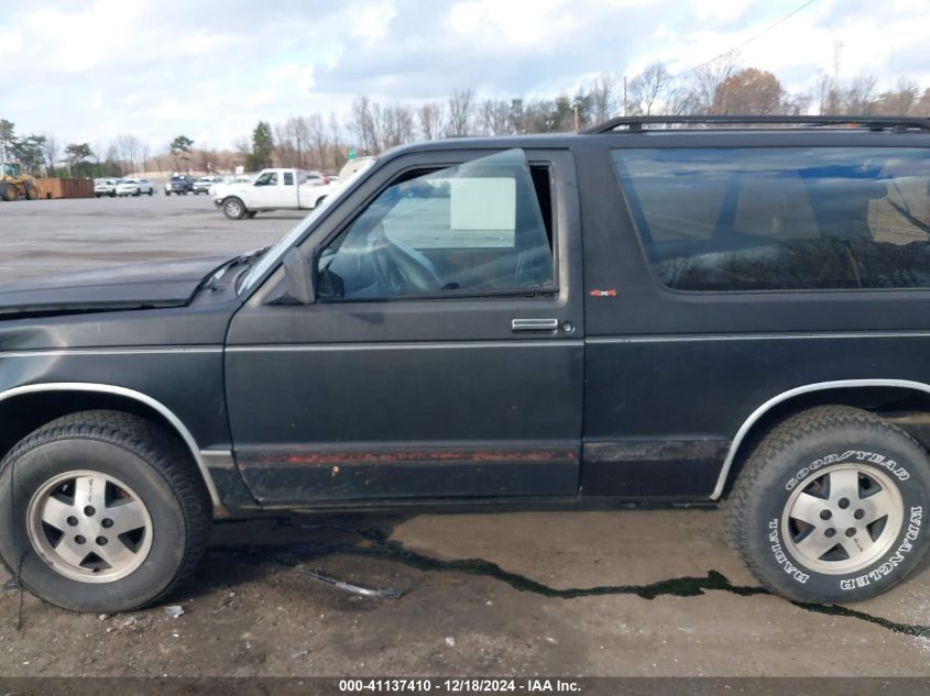 1992 Chevrolet Blazer S10 VIN: 1GNCT18Z7N0132958 Lot: 41137410