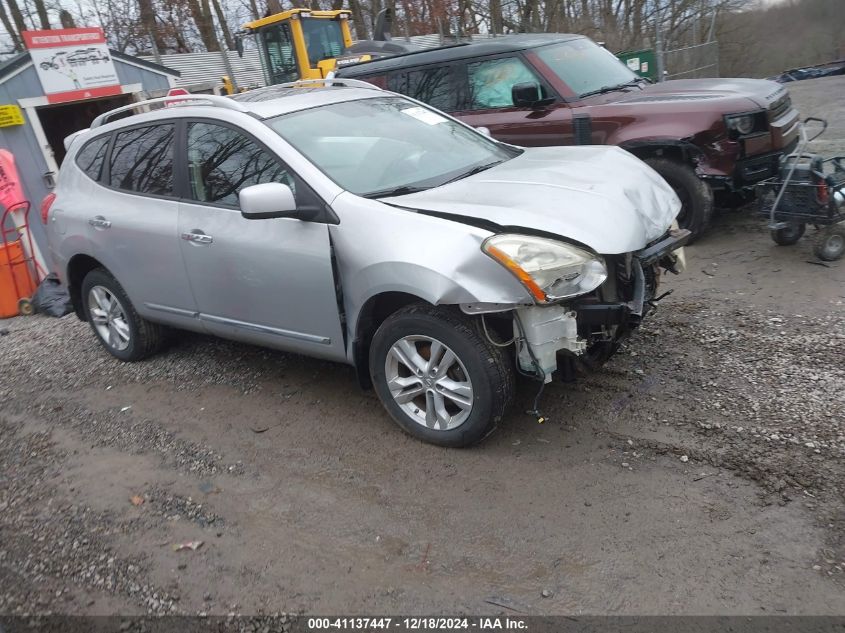 VIN JN8AS5MV7DW122279 2013 Nissan Rogue, SV no.1