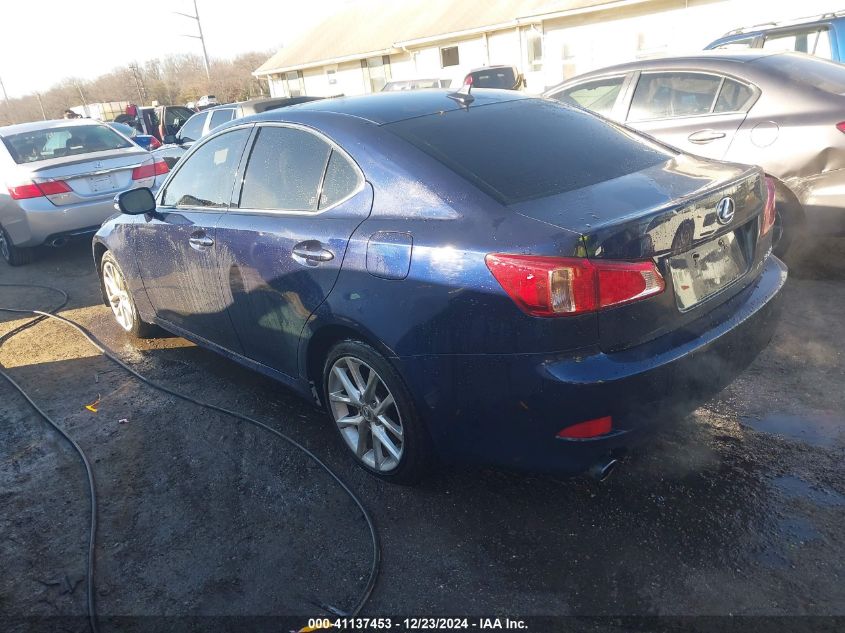 VIN JTHCF5C21D5063394 2013 LEXUS IS 250 no.3