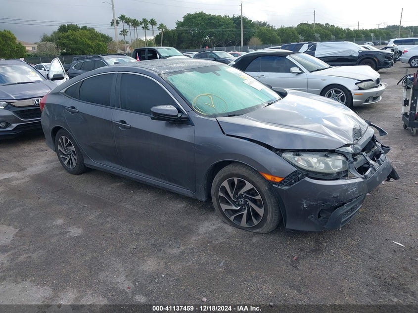2018 HONDA CIVIC VIN: 2HGFC2F7XJH595682