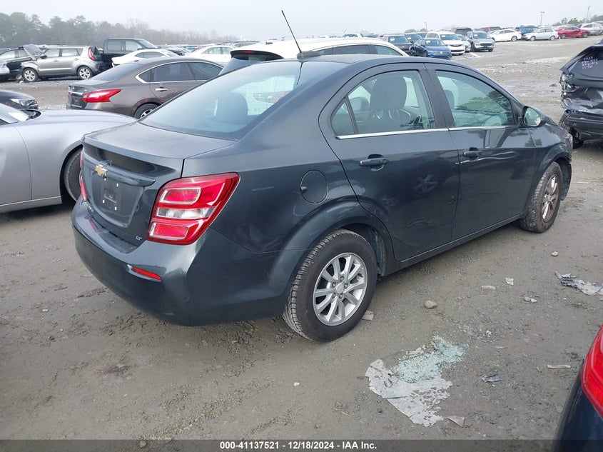 2017 CHEVROLET SONIC VIN: 1G1JD5SHXH4175247