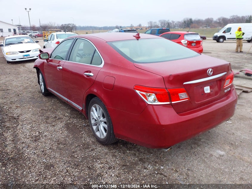 2012 LEXUS ES VIN: JTHBK1EG1C2479227