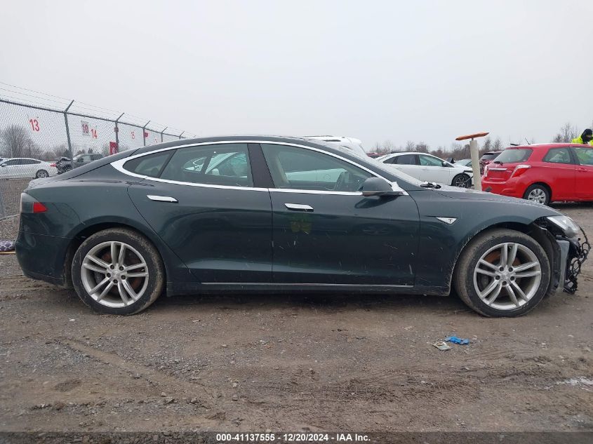 2014 Tesla Model S P85 VIN: 5YJSA1H14EFP34190 Lot: 41137555