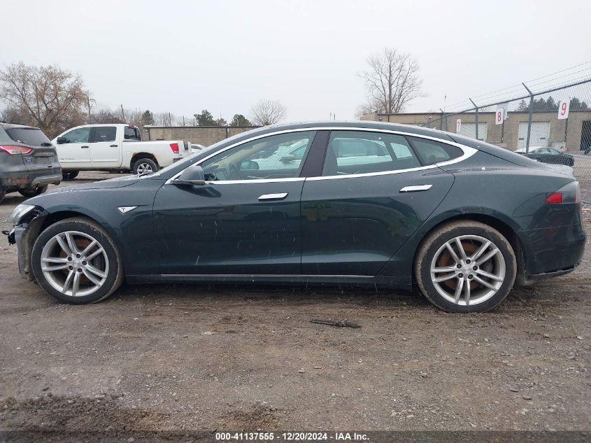 2014 Tesla Model S P85 VIN: 5YJSA1H14EFP34190 Lot: 41137555