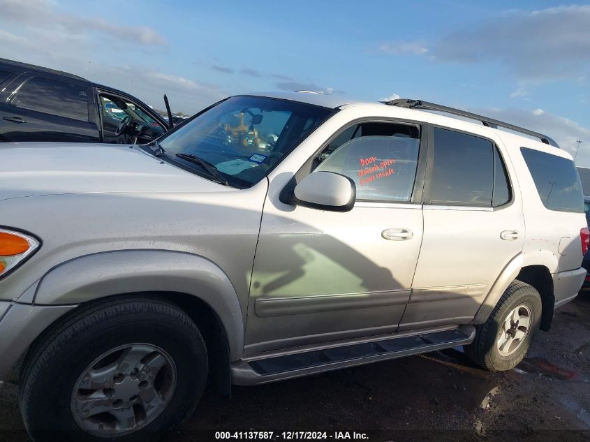 2003 Toyota Sequoia Sr5 V8 VIN: 5TDZT34A33S147241 Lot: 41137587