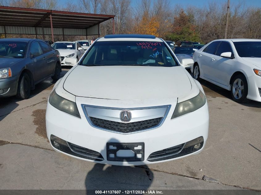 2012 Acura Tl 3.7 VIN: 19UUA9F54CA003389 Lot: 41137607