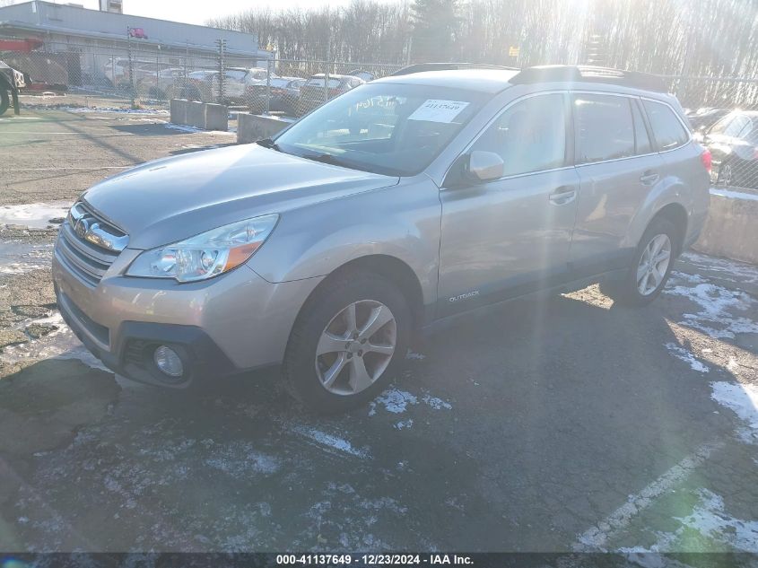 VIN 4S4BRBCC8E3200190 2014 Subaru Outback, 2.5I Pre... no.2