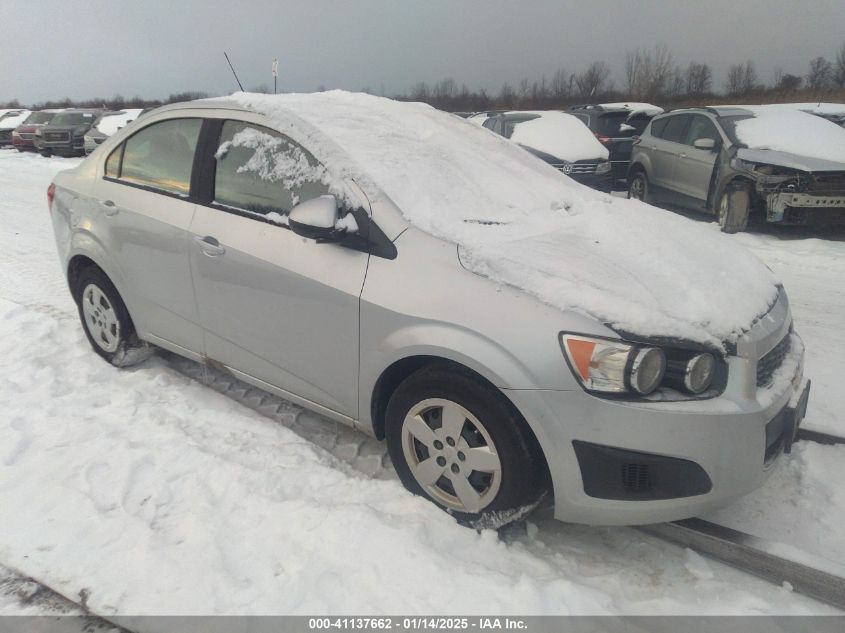 VIN 1G1JA5SH0F4115600 2015 Chevrolet Sonic, Ls Auto no.1