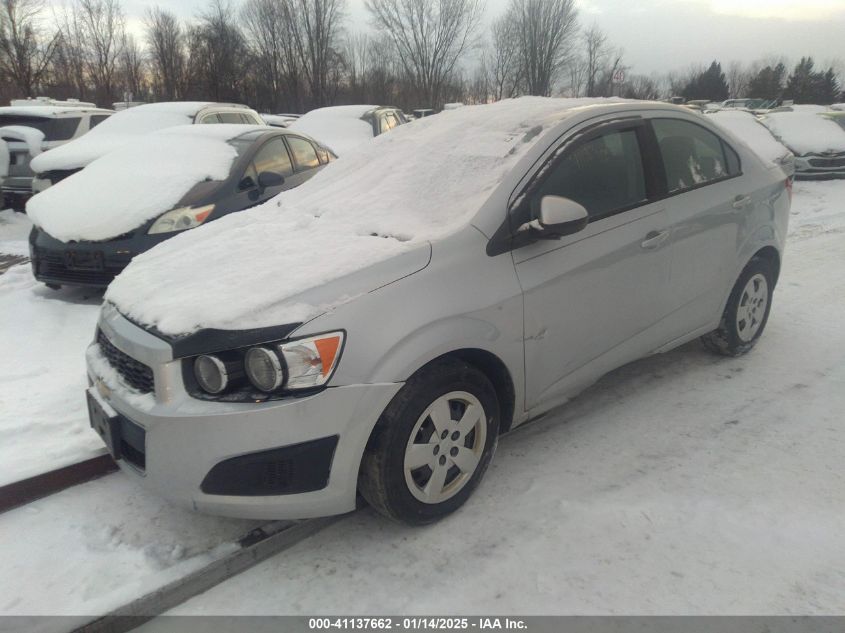 VIN 1G1JA5SH0F4115600 2015 Chevrolet Sonic, Ls Auto no.2