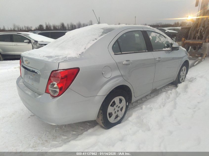 VIN 1G1JA5SH0F4115600 2015 Chevrolet Sonic, Ls Auto no.4