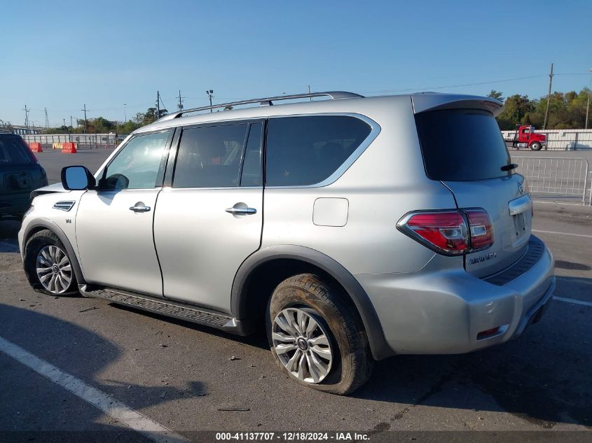 2020 Nissan Armada Sv 2Wd VIN: JN8AY2ND8L9105569 Lot: 41137707