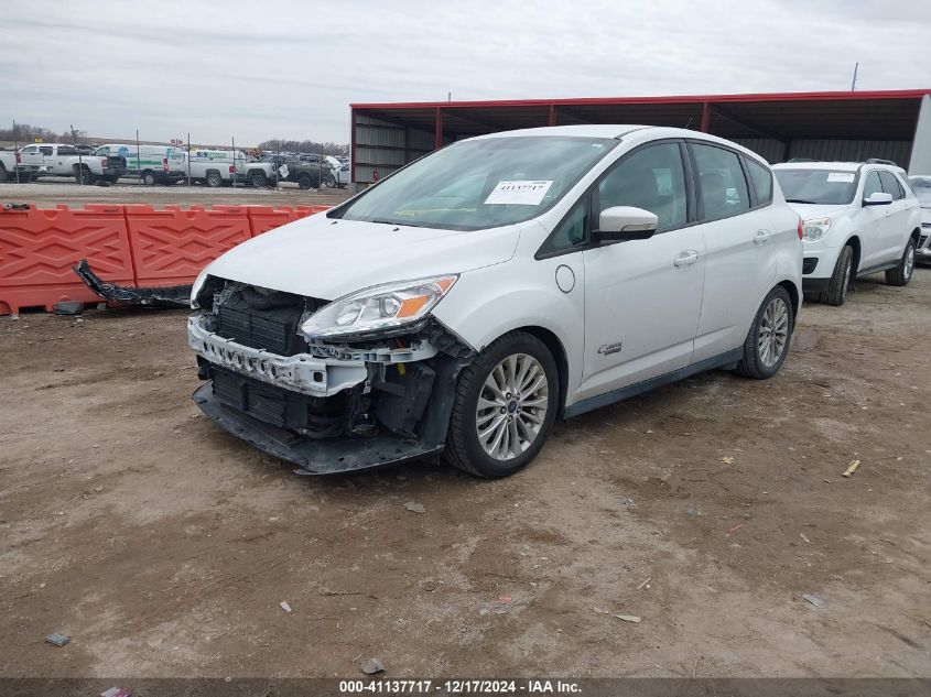 VIN 1FADP5EU6HL104627 2017 Ford C-Max, Energi SE no.2