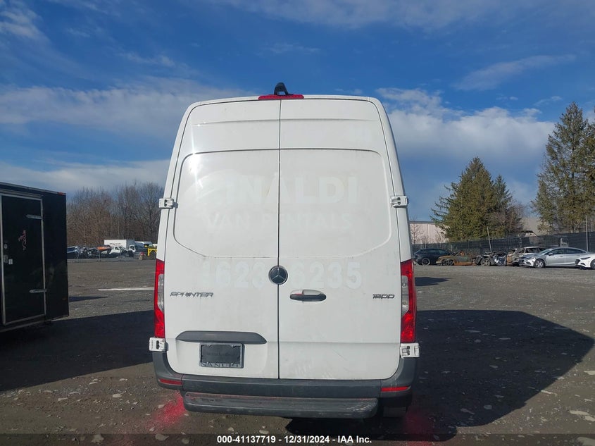 2023 Mercedes-Benz Sprinter 1500 Standard Roof 4-Cyl Gas VIN: W1Y70BGY1PT143873 Lot: 41137719