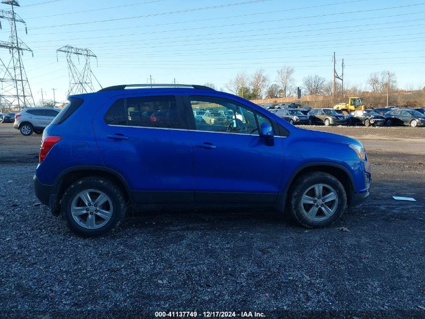 2016 Chevrolet Trax Lt VIN: KL7CJPSB7GB738178 Lot: 41137749