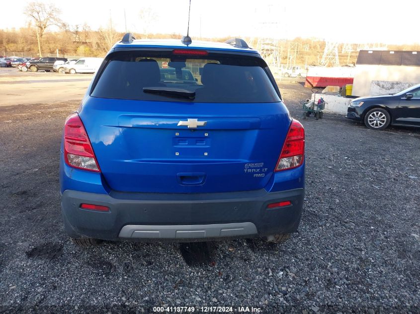 2016 Chevrolet Trax Lt VIN: KL7CJPSB7GB738178 Lot: 41137749