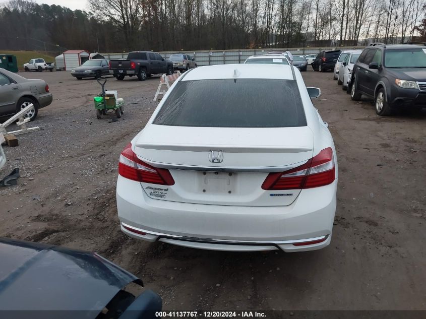 VIN JHMCR6F50HC023943 2017 Honda Accord, Hybrid Ex-L no.16