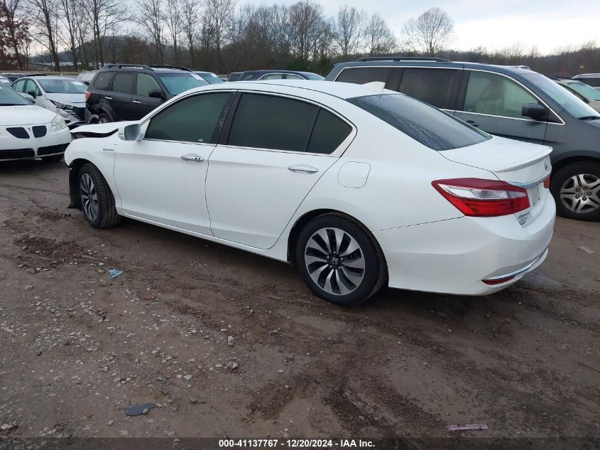 VIN JHMCR6F50HC023943 2017 Honda Accord, Hybrid Ex-L no.3